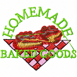 Foods And Sweets Embroidery Design 9